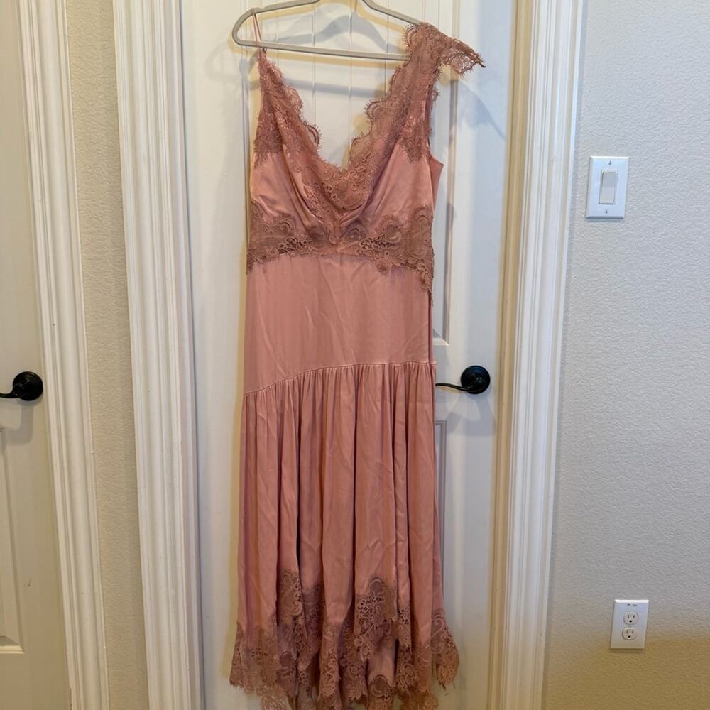 BHLDN Evelyn Lace Midi Dress - Picture 5 of 8